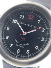 Giuliano Mazzuoli Manometro Carbon Black Dial 45mm Automatic Men’s Watch