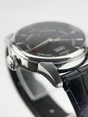 Oris Artelier Pointer Stainless Steel Black Dial 44mm Automatic Mens Watch 7666