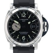 Panerai Luminor GMT Black Dial Stainless Steel 44mm Automatic Mens PAM00088