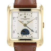 Vacheron Constantin Toledo White Dial 18k Yellow Gold 35.7x41mm Mens Watch 47300