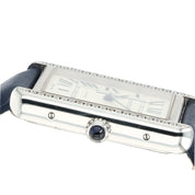 Cartier Tank Solo Stainless Steel Silver Dial 31mm Automatic Mens Watch W5200028
