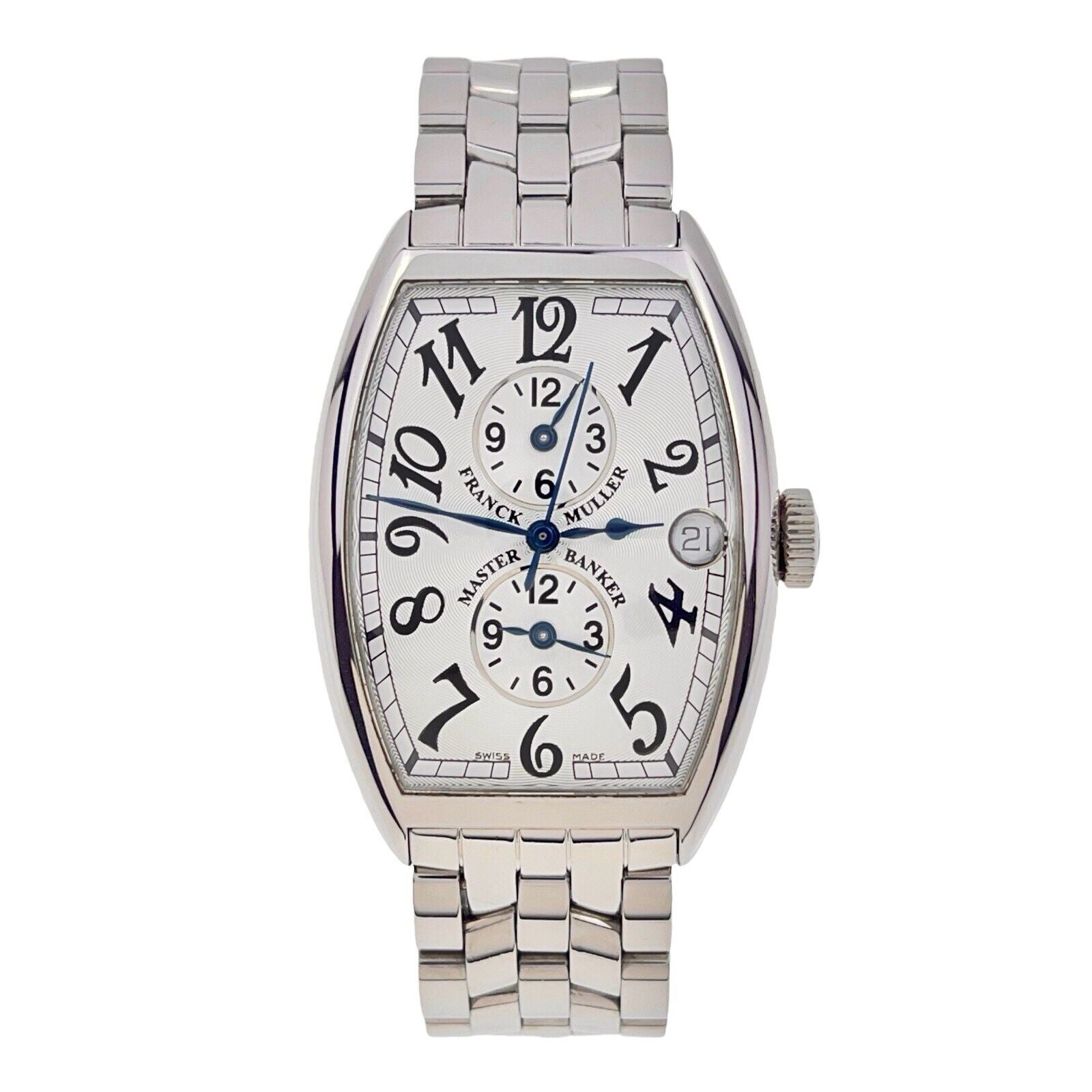 Franck Muller Master Banker Stainless Steel 32mm Automatic Men’s Watch 5850MB