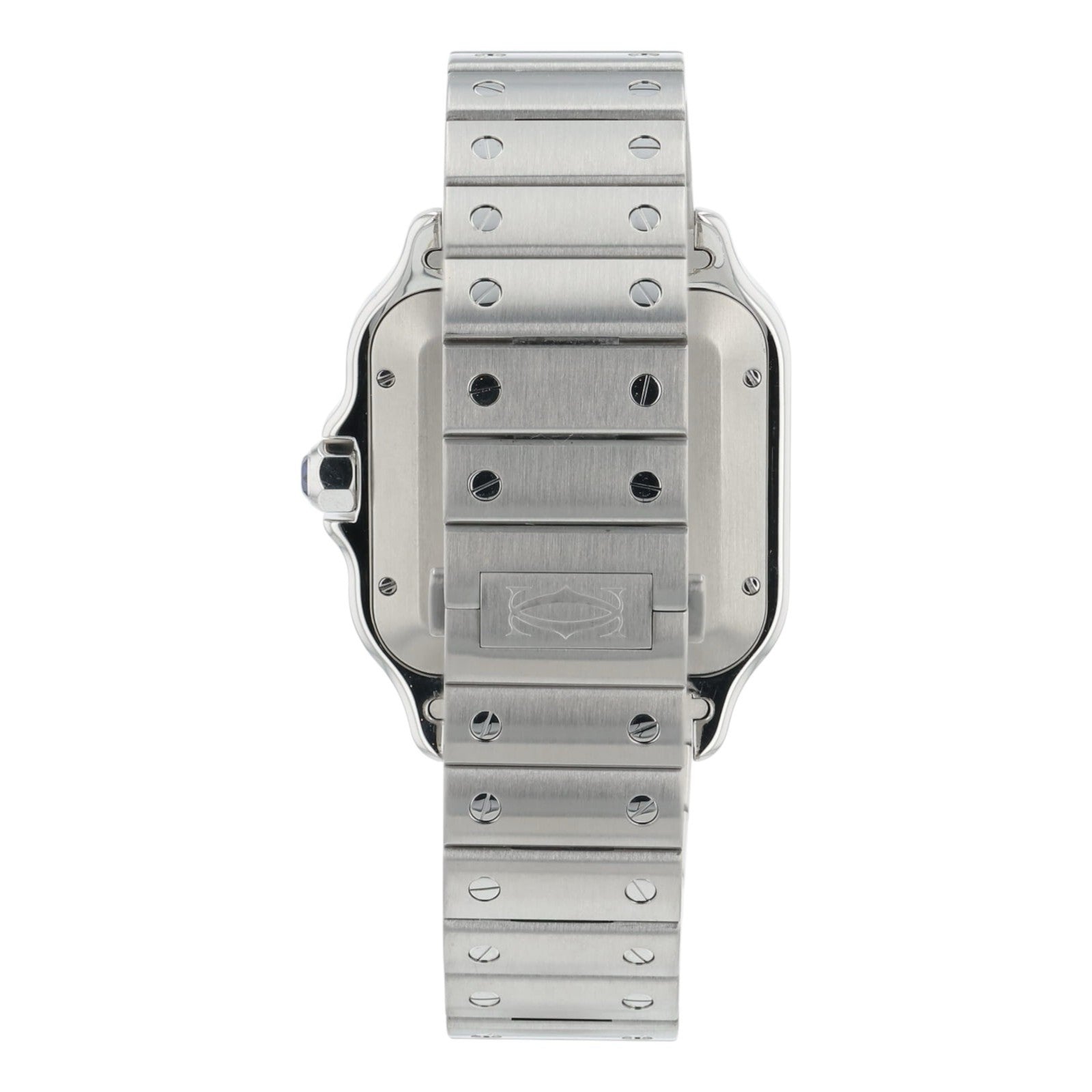 Cartier Santos Stainless Steel Blue Dial 39.8mm Automatic Men’s Watch WSSA0013