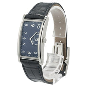 Tiffany & Co. East West Blue Dial Stainless Steel Quartz Movement Unisex Watch