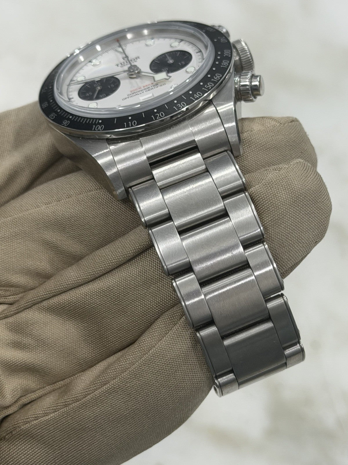 Tudor Chronograph Steel Panda 41mm Automatic Mens Watch 79360N - Box/Papers