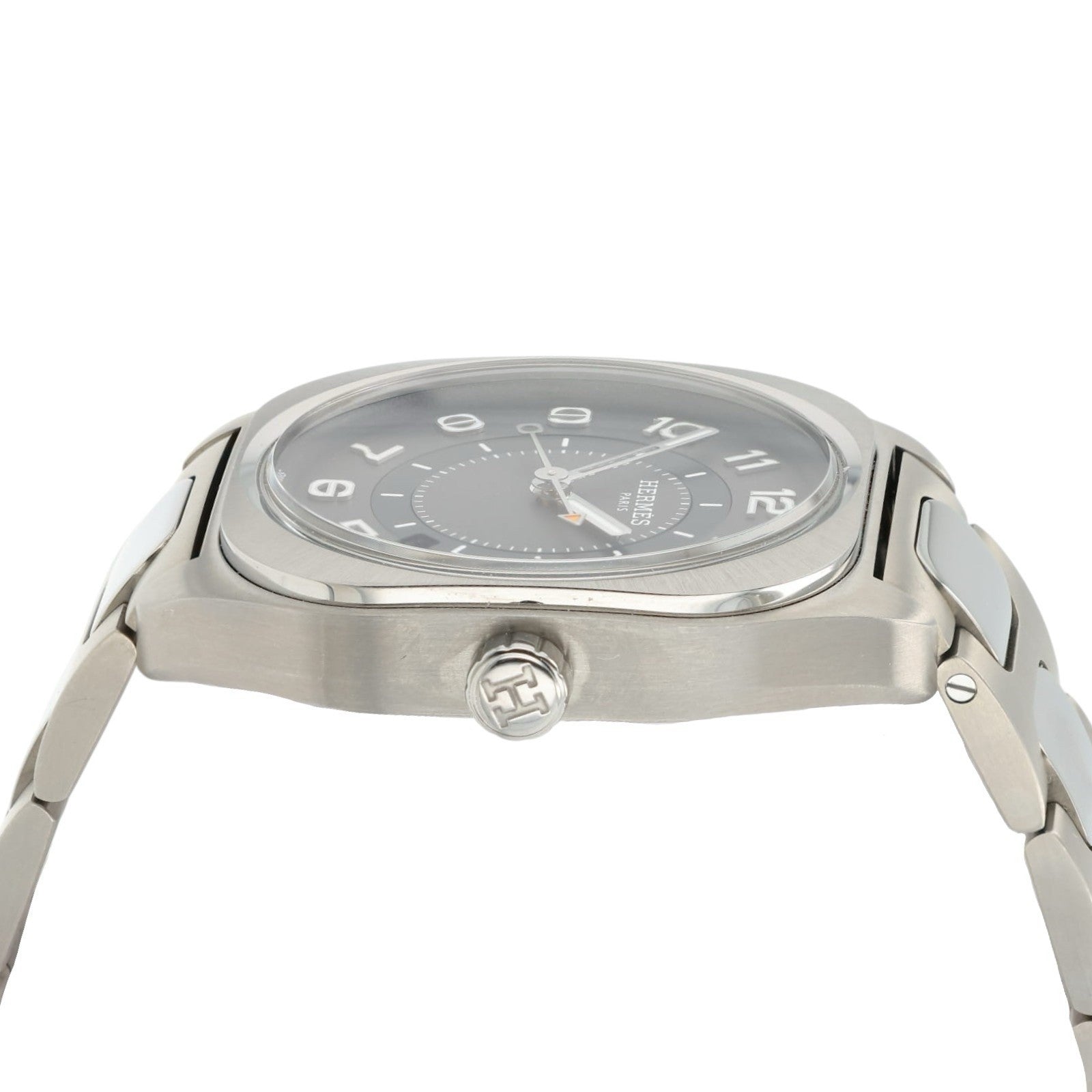 Hermes H08 Gray Dial Titanium 39mm Automatic Movement Mens Watch SP1.741