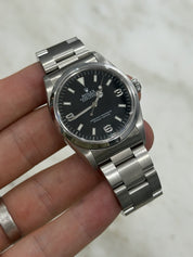 Rolex Explorer Stainless Steel Black Dial 36mm Automatic Men’s Watch 14270