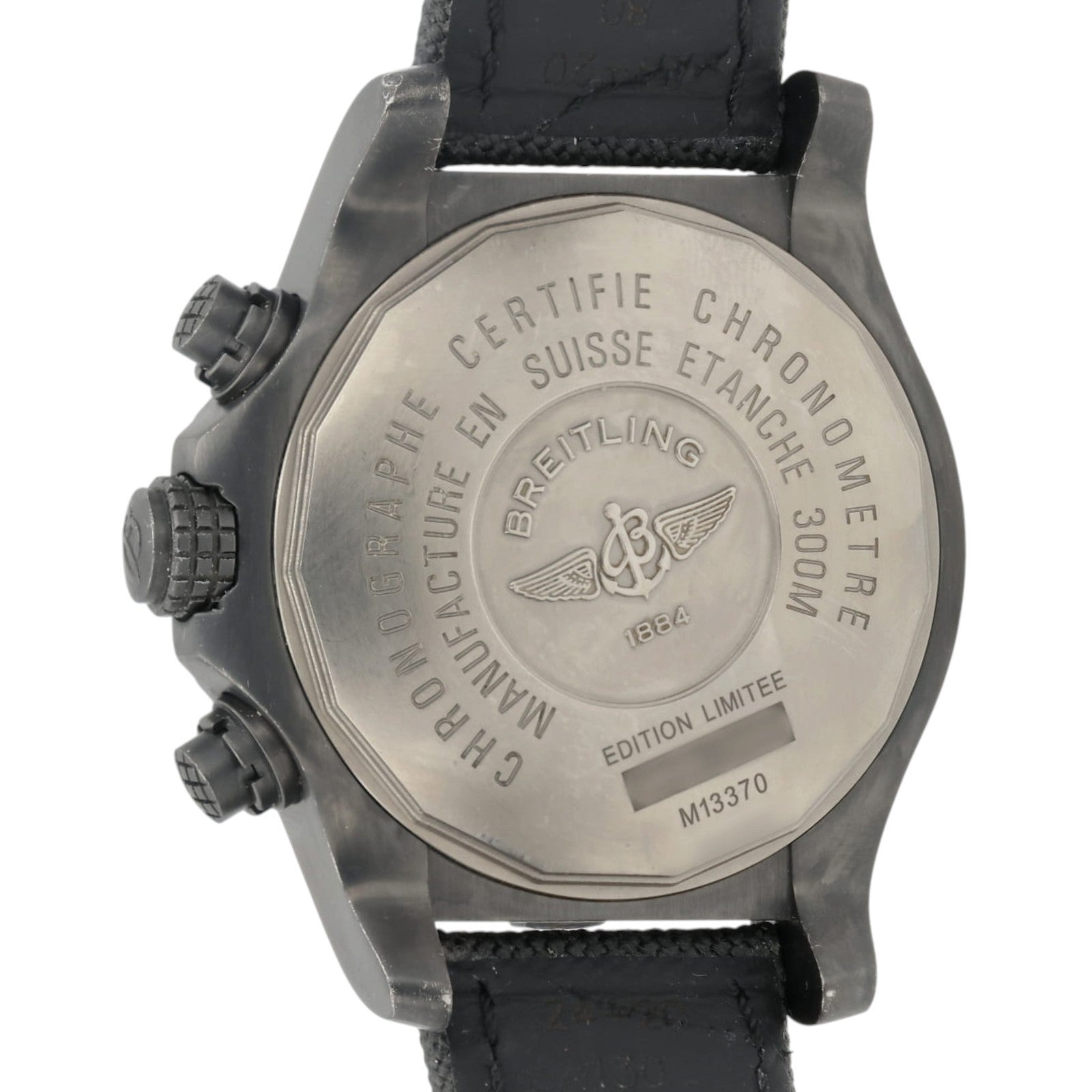 Breitling Super Avenger Date Blacksteel M13370 Limited Edition 48mm Watch