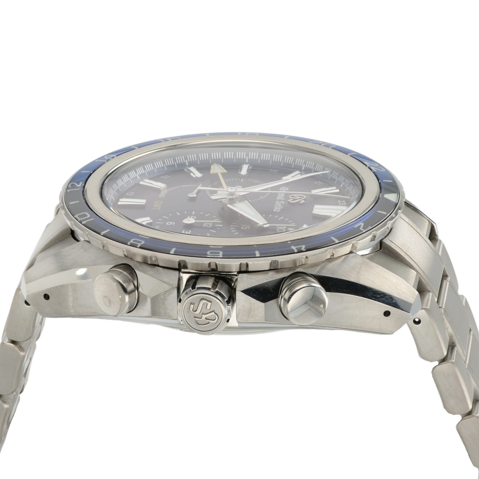 Grand Seiko Evolution 9 Blue Dial Titanium 45mm Automatic Men's Watch SBGC249
