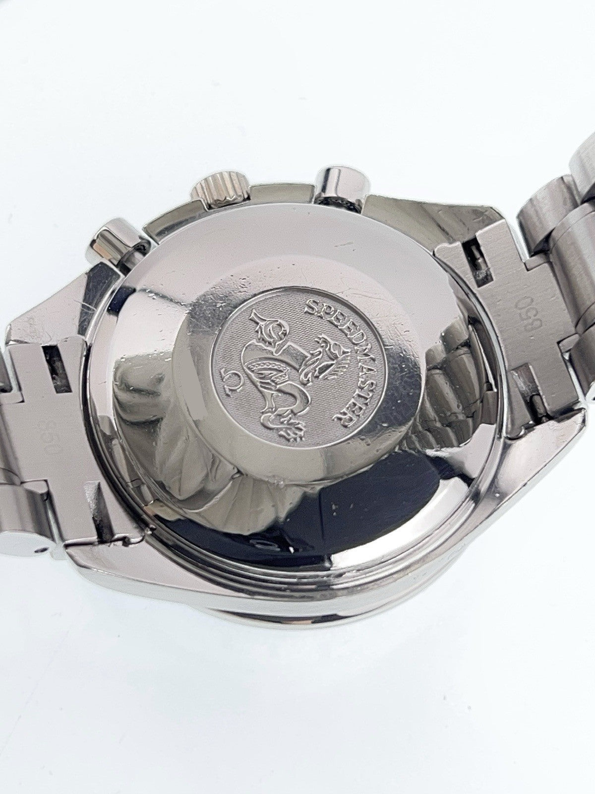 Omega Speedmaster Triple Date Blue Dial 39mm Automatic Men’s Steel Watch 3523.80