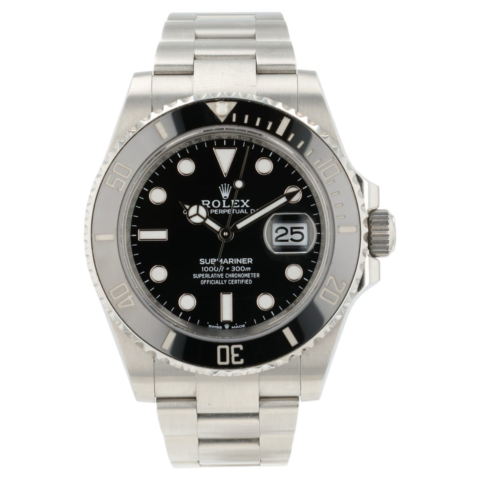 Rolex Submariner Black Dial Stainless Steel 41mm Automatic Men’s Watch 126610LN