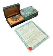 Rolex Datejust Oysterquartz Gold & Steel 36mm Gold Dial Quartz Men’s Watch 17013