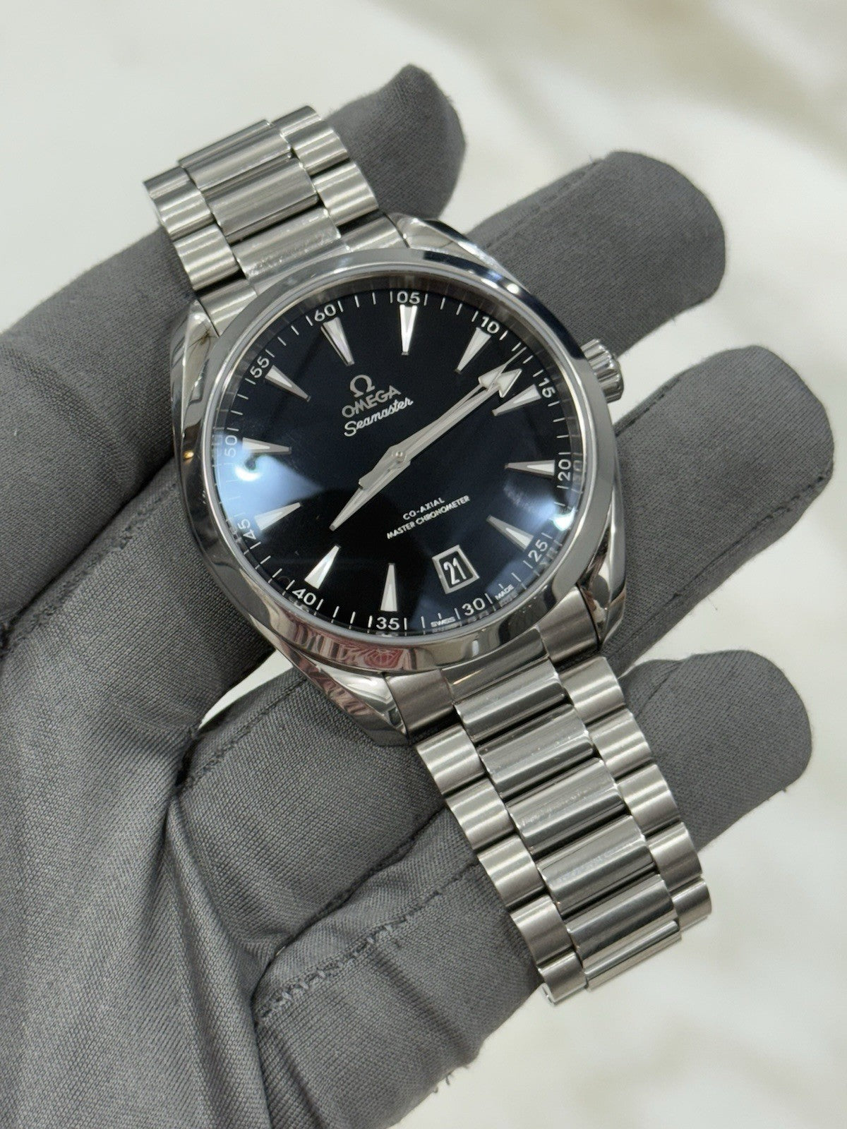 2025 Omega Seamaster Steel Black Dial 41mm Automatic Men's 220.10.41.21.01.002