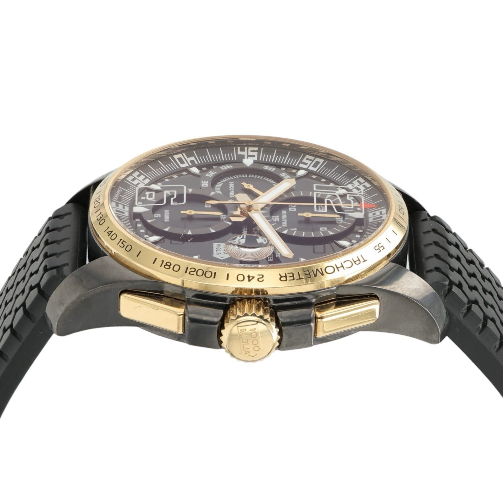 Chopard Mille Miglia Black Dial Steel & Rose Gold 44mm Automatic 168459-6001