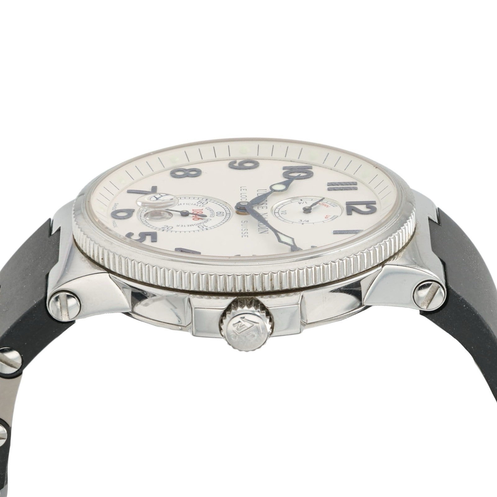 Ulysse Nardin Marine Chronometer White Dial Steel 41mm Automatic Men’s 263-66