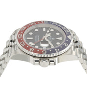 NEW 2023 Rolex GMT Master II Steel Blue Red Pepsi Bezel Jubilee Watch 126710BLRO