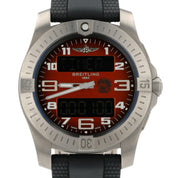 Breitling Aerospace B70 Orbiter Orange Dial Titanium 43mm Quartz Men’s EB7010