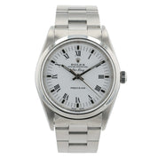 Rolex Air King White Dial Stainless Steel 34mm Automatic Men’s Watch 14000