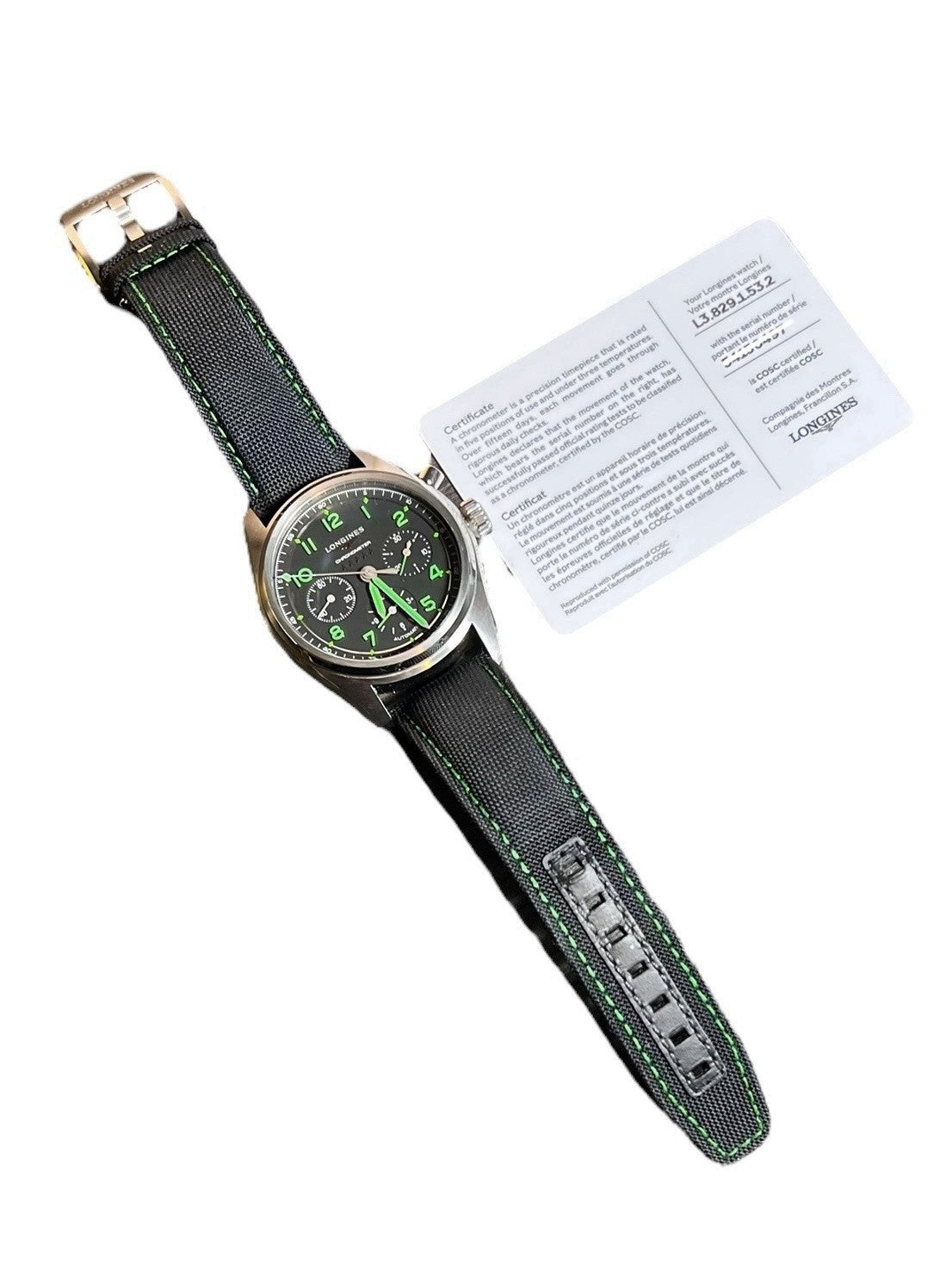 Longines Spirit Titanium Black Dial L3.829.1.53.2
