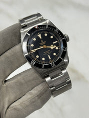 TUDOR Black Bay 79220N Stainless Steel Smiley Dial Automatic Watch