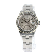 Rolex Datejust Stainless Steel Silver Dial 26mm Automatic Womens Watch 79160