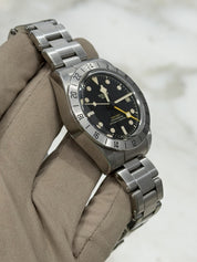 2022 Tudor Black Bay Pro Stainless Steel GMT Men's Black Dial Watch 79470