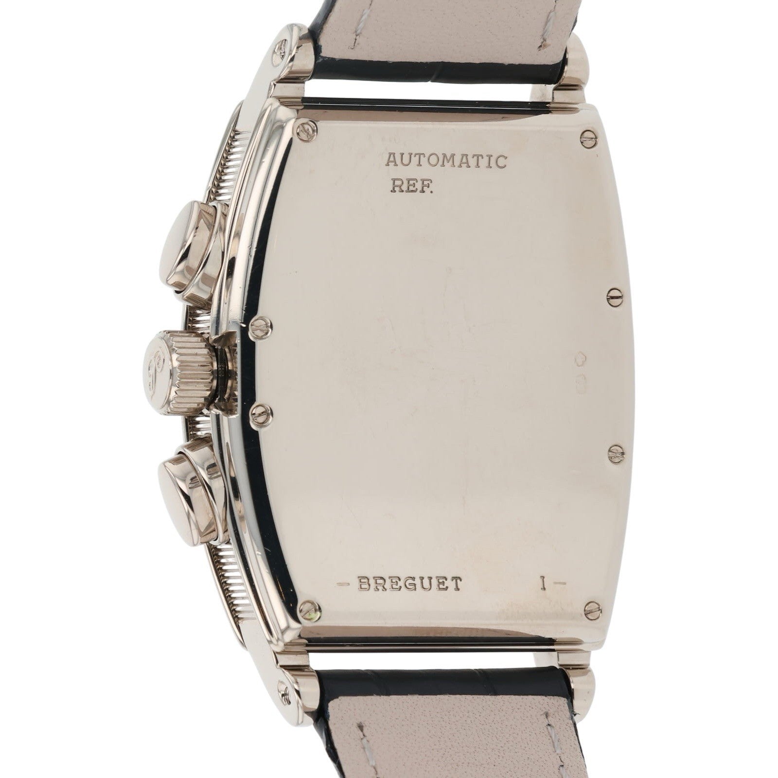 Breguet Heritage 18k White Gold Silver Dial 38mm Automatic Men's Watch 5460