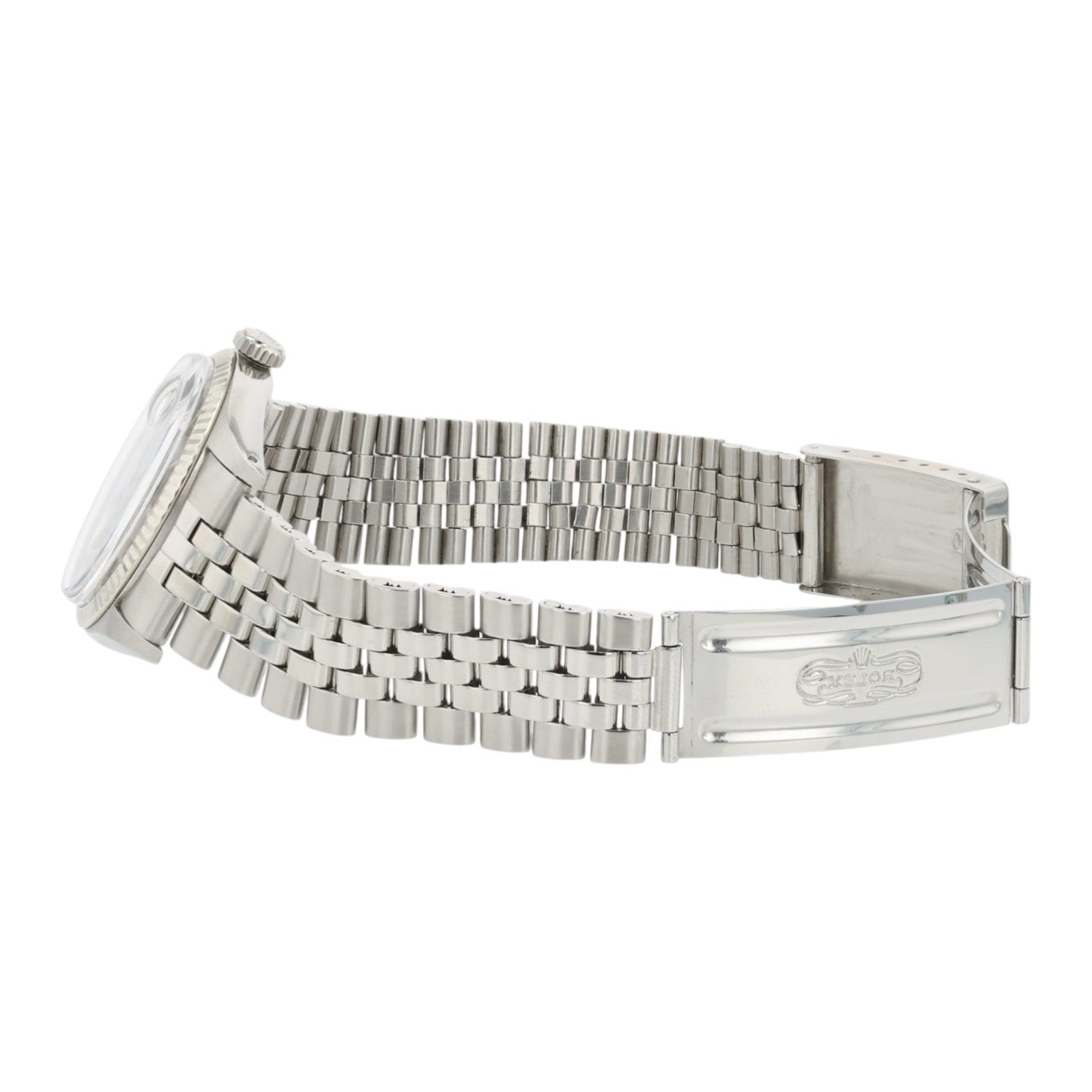 Rolex Datejust Grey Dial Stainless Steel 36mm Automatic Men’s Watch 1601