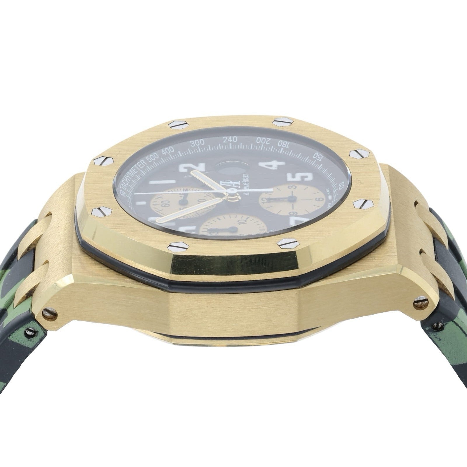 Audemars Piguet Royal Oak Arnold Schwarzenegger 18k Yellow Gold Watch 26007BA
