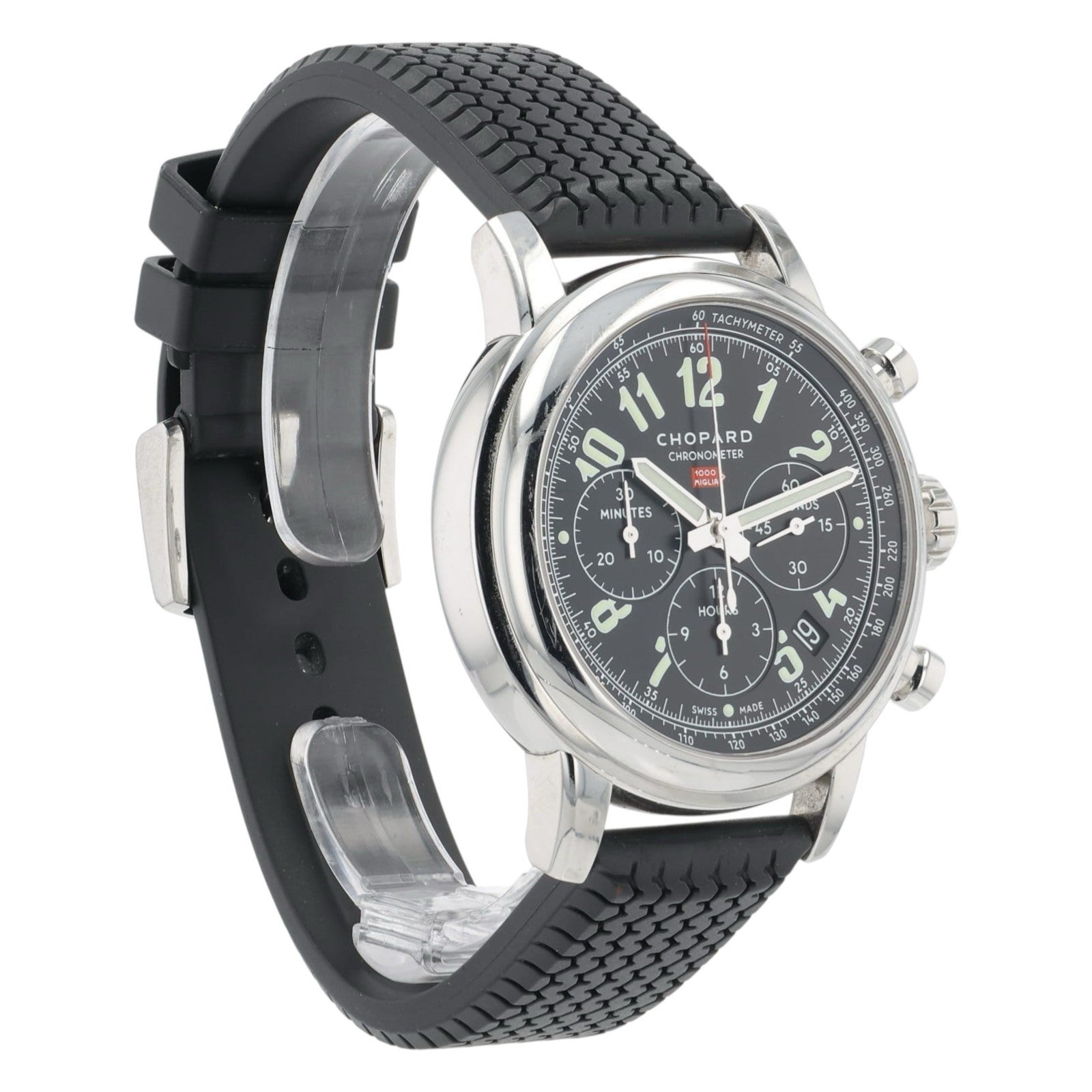 Chopard Mille Miglia Black Dial Stainless Steel 42mm Automatic Men’s Watch 8589