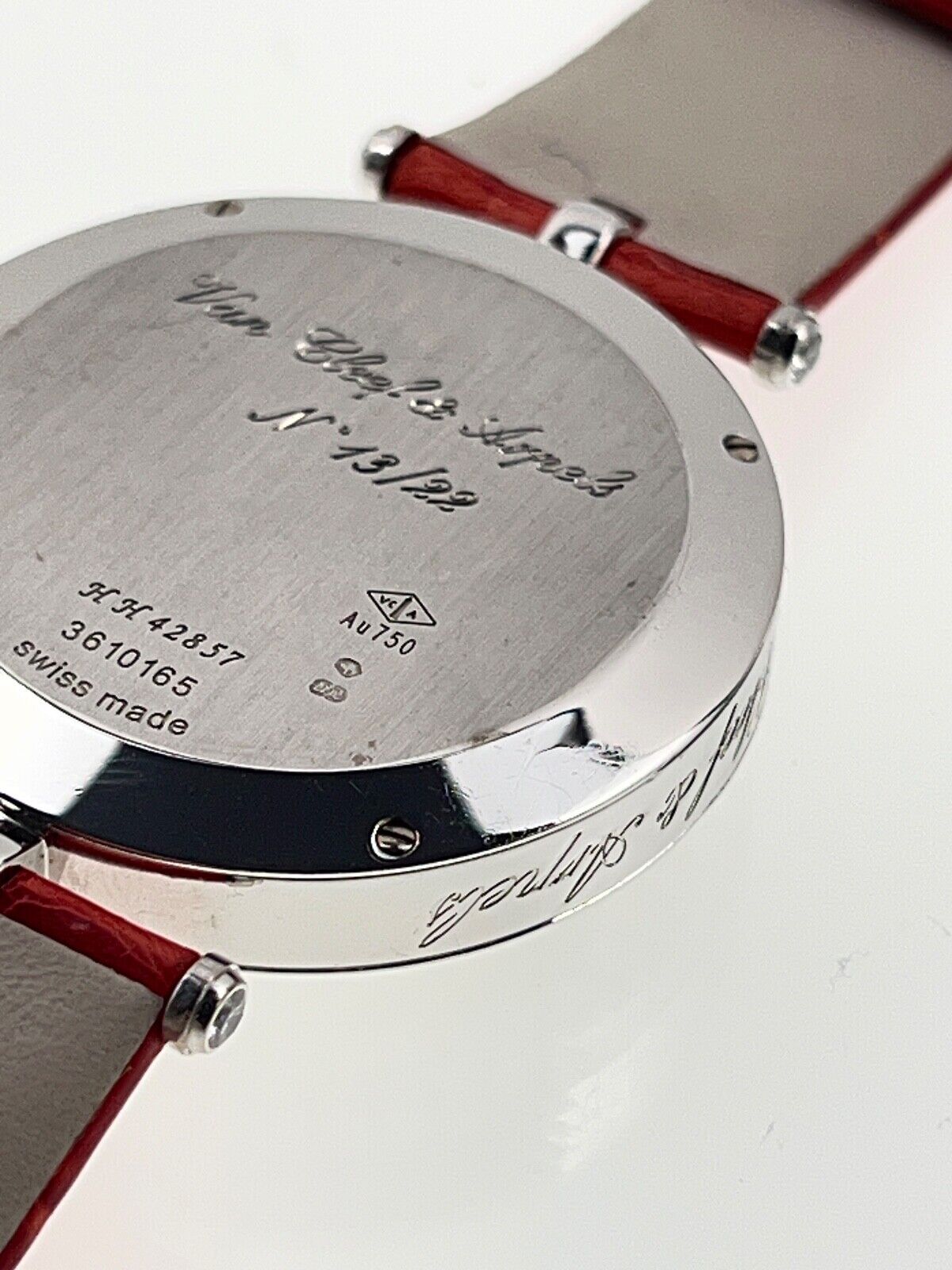 Van Cleef & Arpels Extraordinary Dials Watch Papillon Rouge Gourmand 105k MSRP