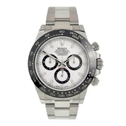 NEW Rolex Daytona Panda Stainless Steel White Dial 40mm Automatic Men’s 116500LN
