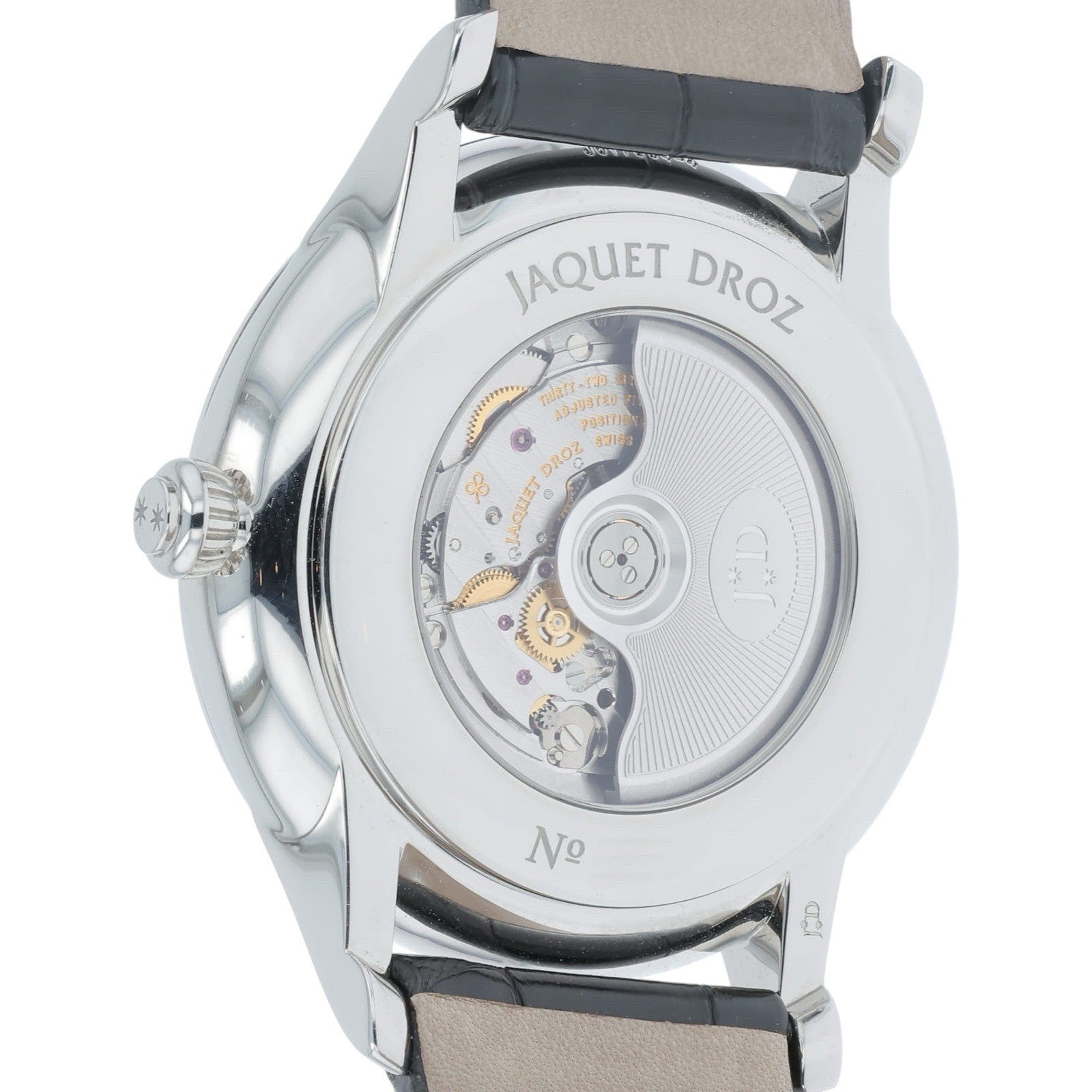 Jaquet Droz Grande Heure Black Dial Stainless 43mm Automatic Men’s J017034204