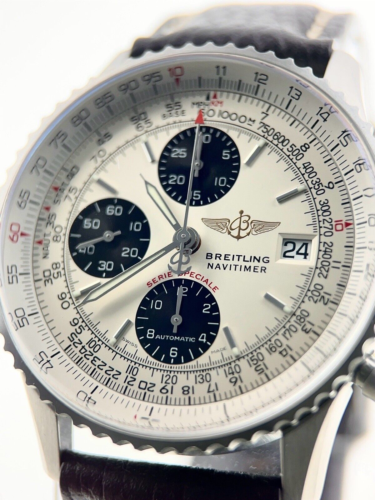 Breitling Navitimer Chrono Stainless Steel 42mm Automatic Men’s Watch A13330
