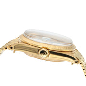 Rolex Date 18k Yellow Gold 31mm Silver Color Dial Automatic Women's Watch 6629