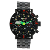 Alain Silberstein Kronomarine Black Dial Steel 40mm Automatic Men’s Watch