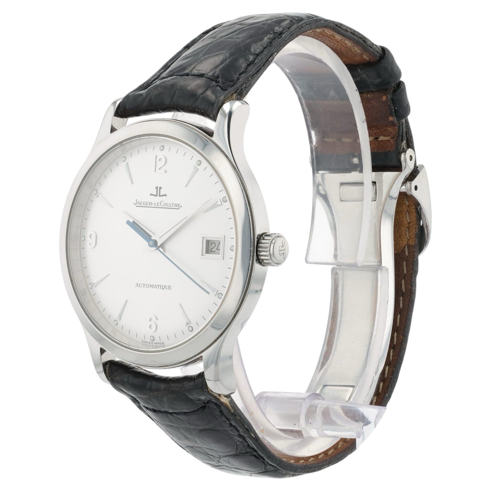 Jaeger-LeCoultre Silver Dial Stainless Steel 37mm Automatic Mens Watch 140.8.89