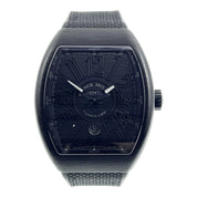 Franck Muller Vanguard Stainless Steel Black Dial 44mm Automatic Mens V45 SC DT