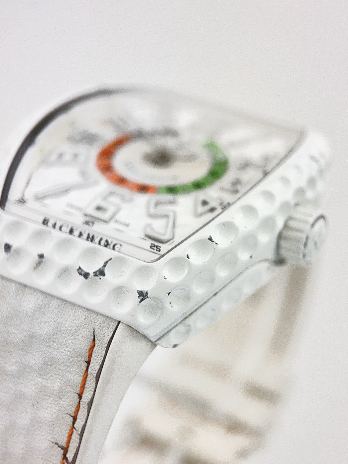 Franck Muller Vanguard Backswing White Dial 44mm Automatic Watch V45 SC DT GOLF