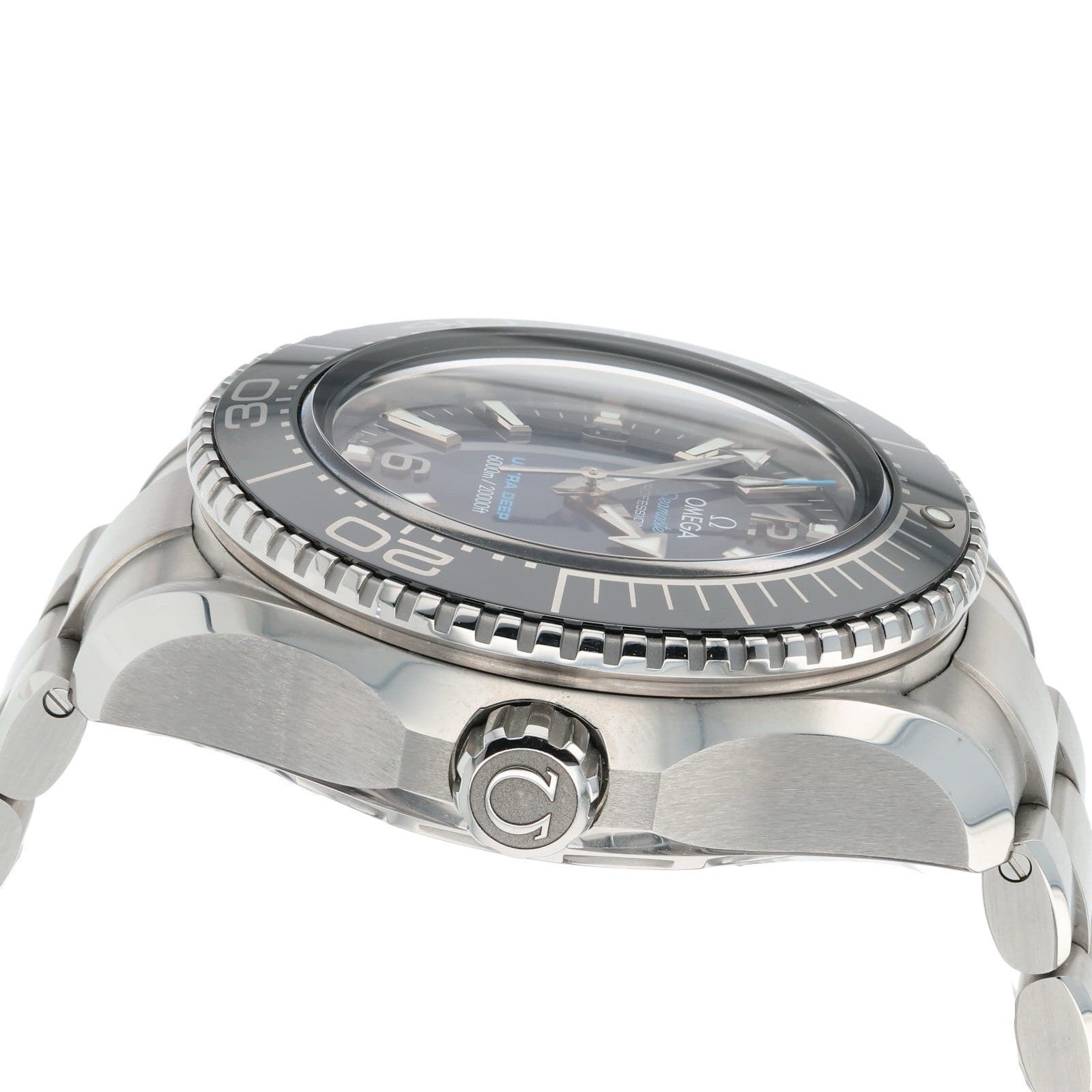 Omega Seamaster Planet Ocean Ultra Deep Steel Blue Dial 45mm 215.32.46.21.03.001