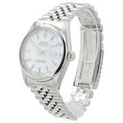 Rolex Datejust Stainless Steel White Dial 36mm Automatic Movement Mens 16030