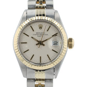 Rolex Lady-Datejust Silver Dial Gold & Steel 26mm Automatic Womens Watch 6917