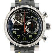 Graham Tourbillon Trackmaster Black Dial Steel 47mm Automatic 2BRTS.B03A.K68S