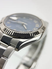 Rolex Datejust II Stainless Steel Blue Dial 41mm Automatic Men's Watch 116334