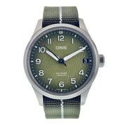 Oris Big Crown ProPilot Stainless Steel Green Dial 41mm Automatic Mens 7761