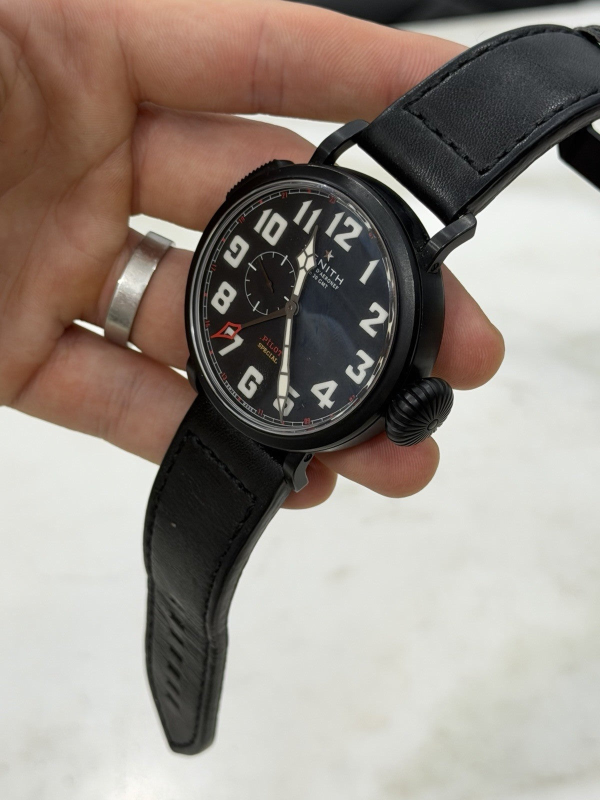 Zenith Special Pilot Type 20 96.2430.693 45mm Black Dial Watch - FOR PARTS