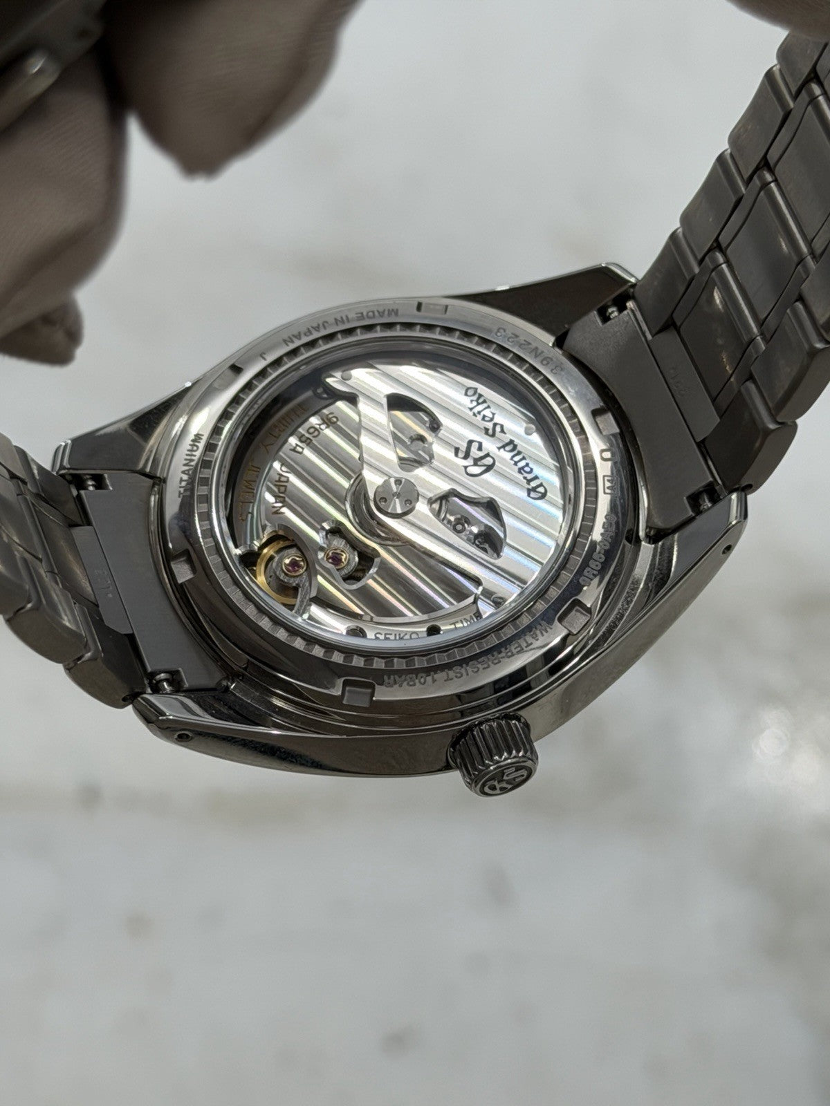 2024 Grand Seiko Spring Drive Snowflake Date Watch SBGA211 Titanium  - Box/Paper