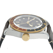 2023 Tudor Black Bay GMT Root Beer Brown Black Steel Gold Watch 79833MN B+P