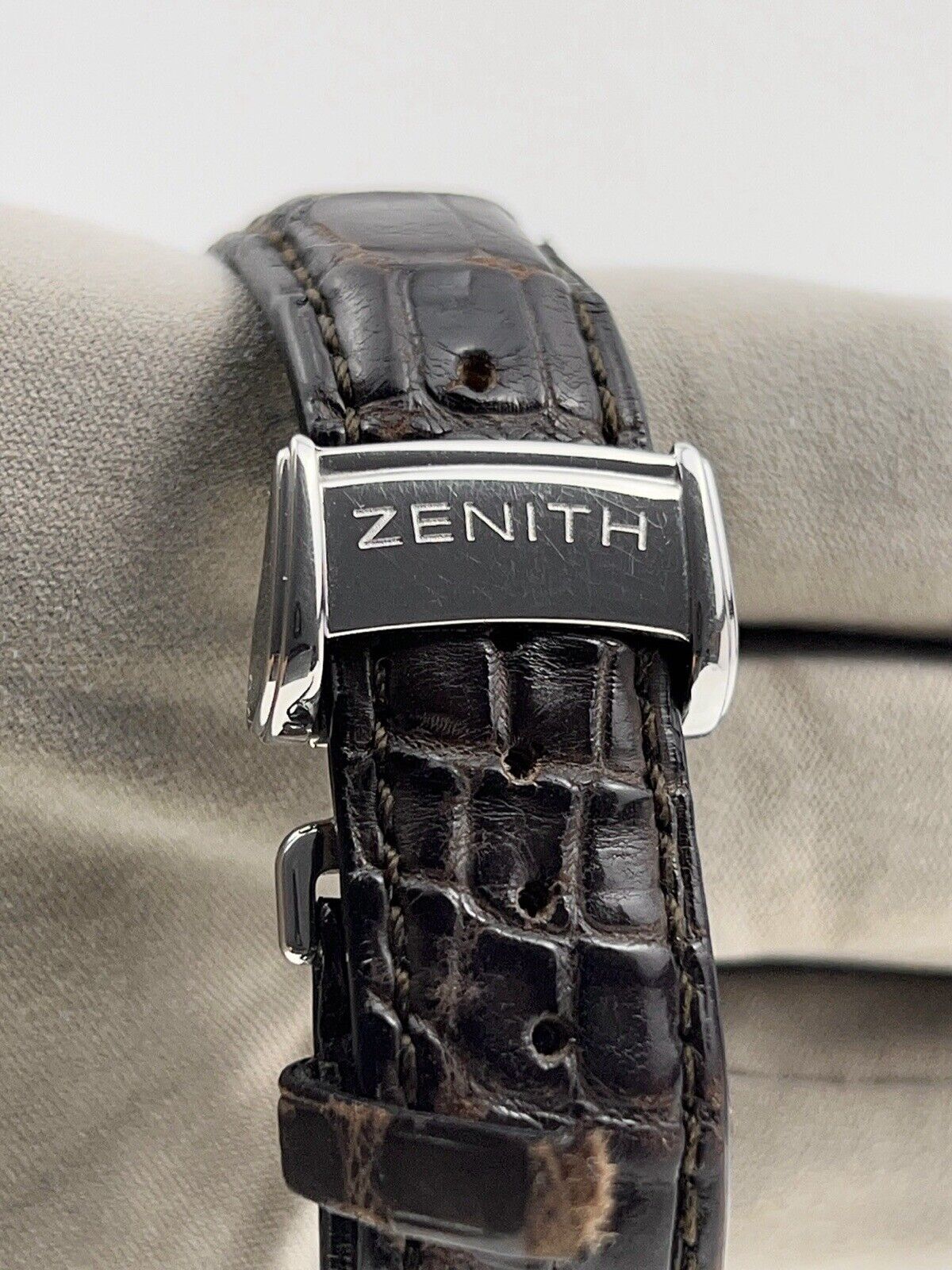 Zenith El Primero Chronomaster Steel White 40mm Automatic Men's