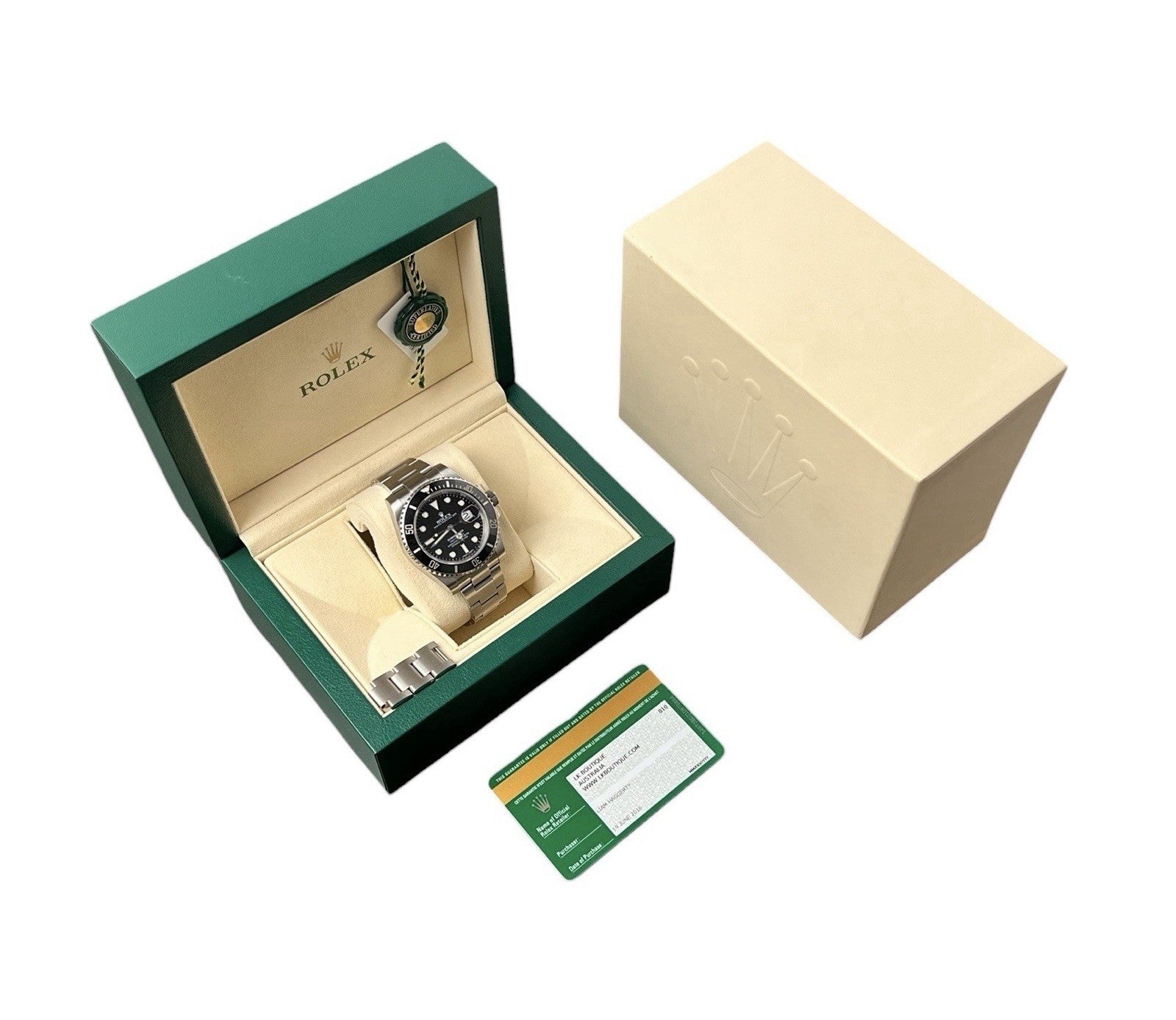 Rolex Submariner Date Stainless Steel Black Dial 40mm Automatic Men's 116610LN